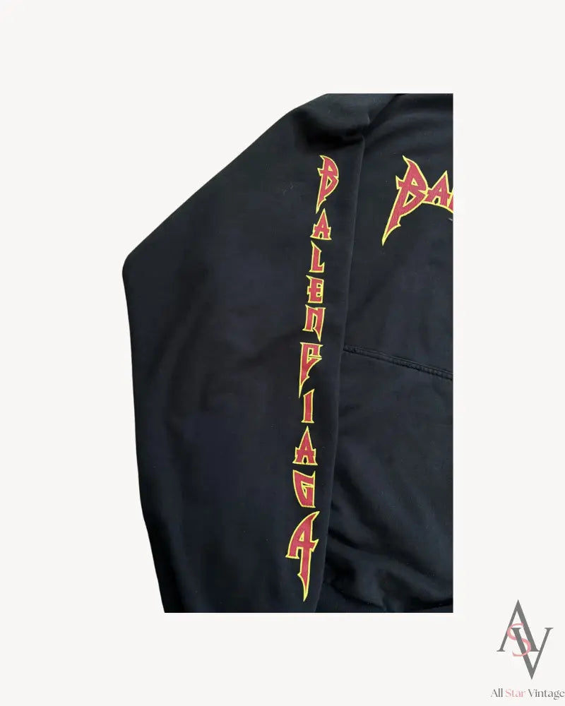 Balenciaga Metal Logo Hoodie